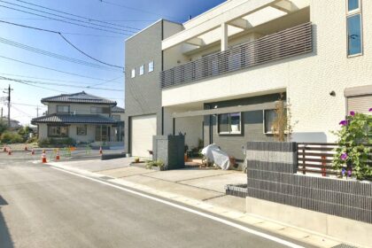 群馬県太田市わにわ シンプルな外構プラン