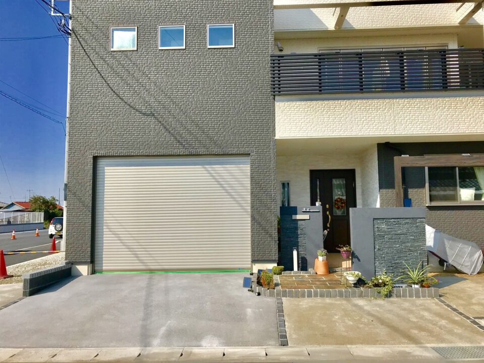 群馬県太田市わにわ
シンプルな外構プラン