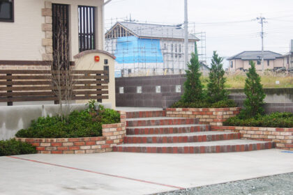 太田市わにわ 庭のデザイン設計 高崎市の外構工事