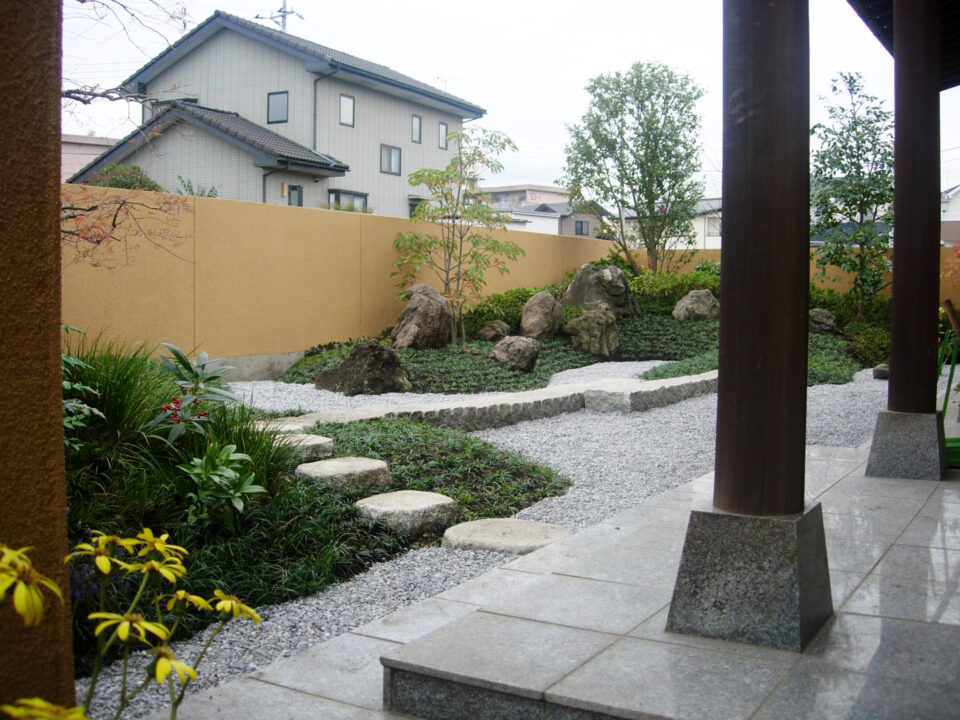 太田市わにわ
京都のお寺にいるかのような作庭プラン