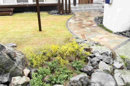 太田市わにわ お庭の空間デザイン 植栽追加工事
