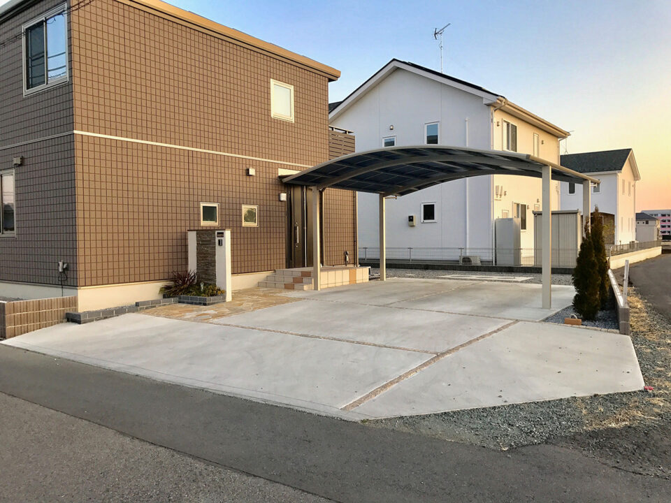 太田市わにわ
お庭のデザイン設計
太田市のオープン外構プラン