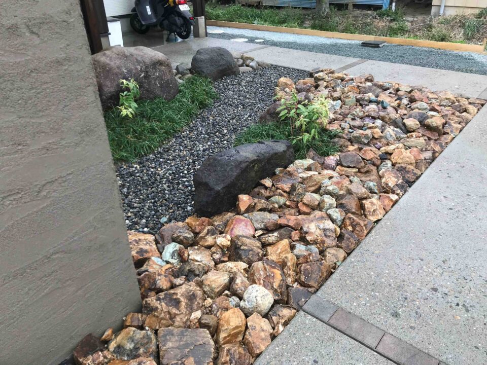 太田市わにわ
庭工事
和風モダン的な雰囲気の庭プラン