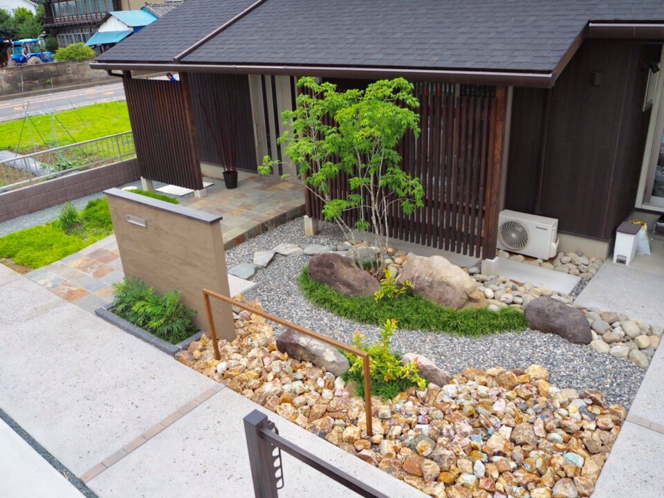 太田市わにわ
庭工事
和風モダン的な雰囲気の庭プラン