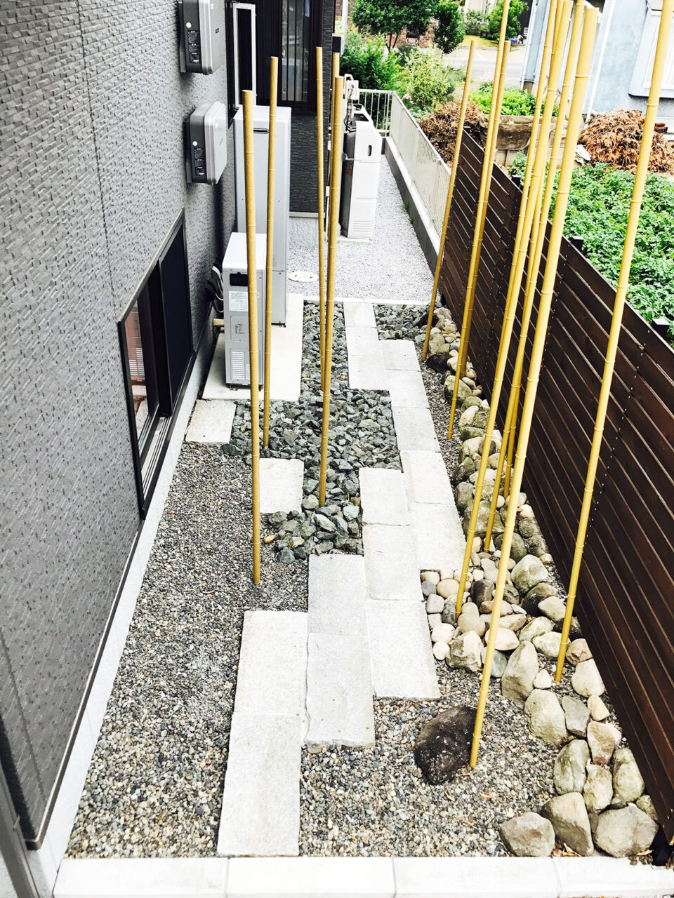 太田市 わにわ 庭工事
坪庭プラン