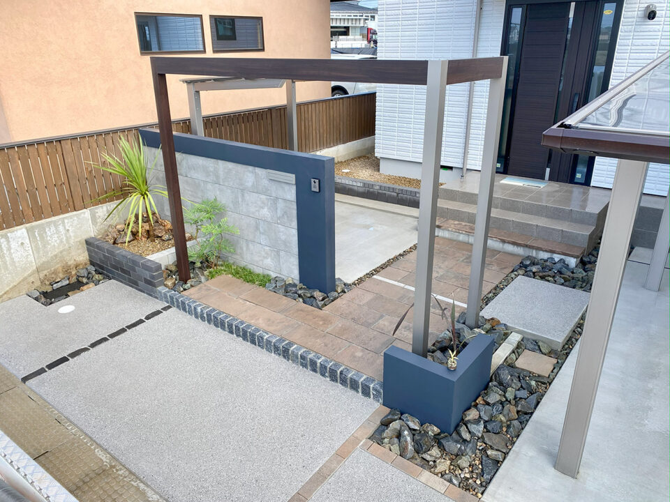 太田市わにわ
庭のデザイン設計
館林市の新築外構工事