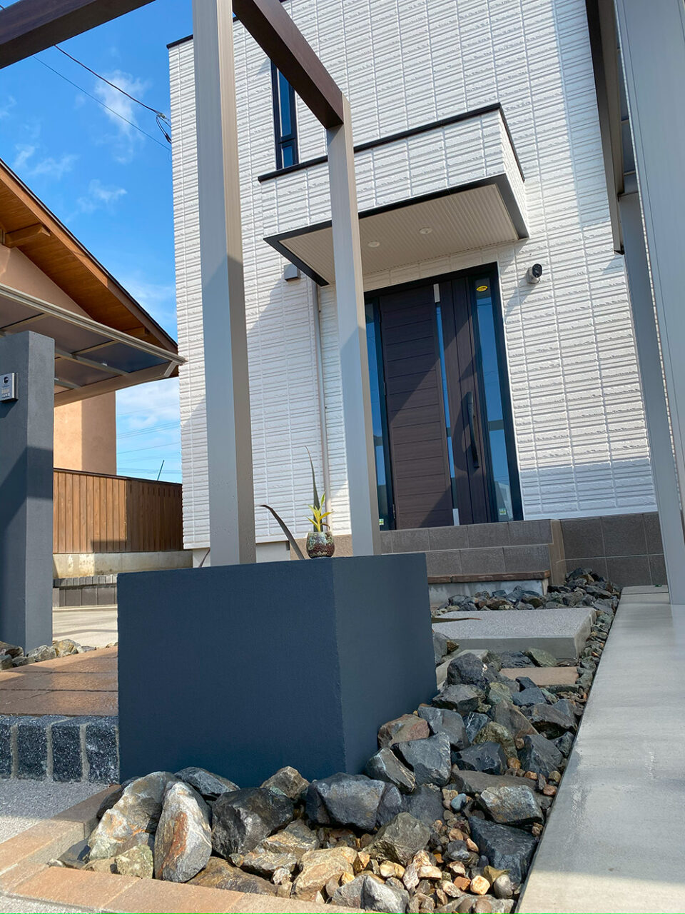 太田市わにわ
庭のデザイン設計
館林市の新築外構工事