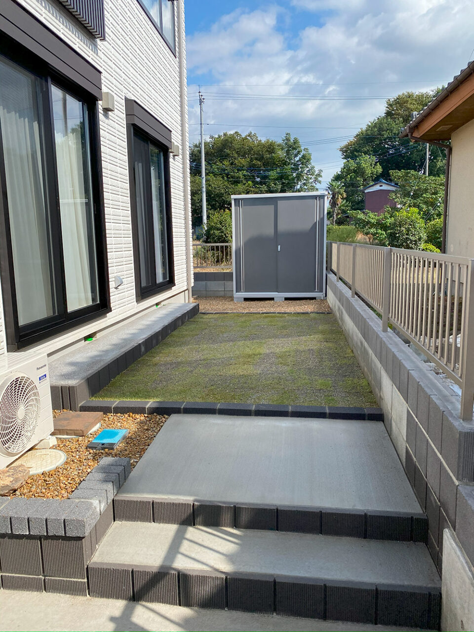 太田市わにわ
庭のデザイン設計
館林市の新築外構工事