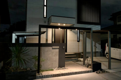 太田市わにわ 庭のデザイン設計 館林市の新築外構工事