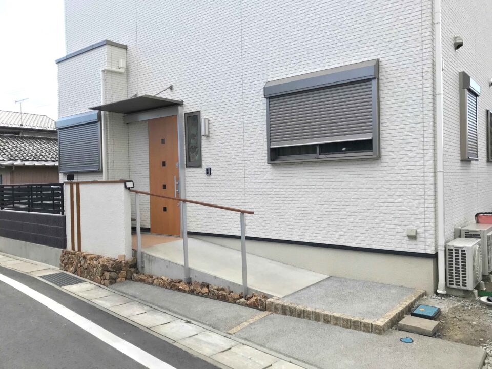 群馬県太田市わにわ
玄関回りの工事