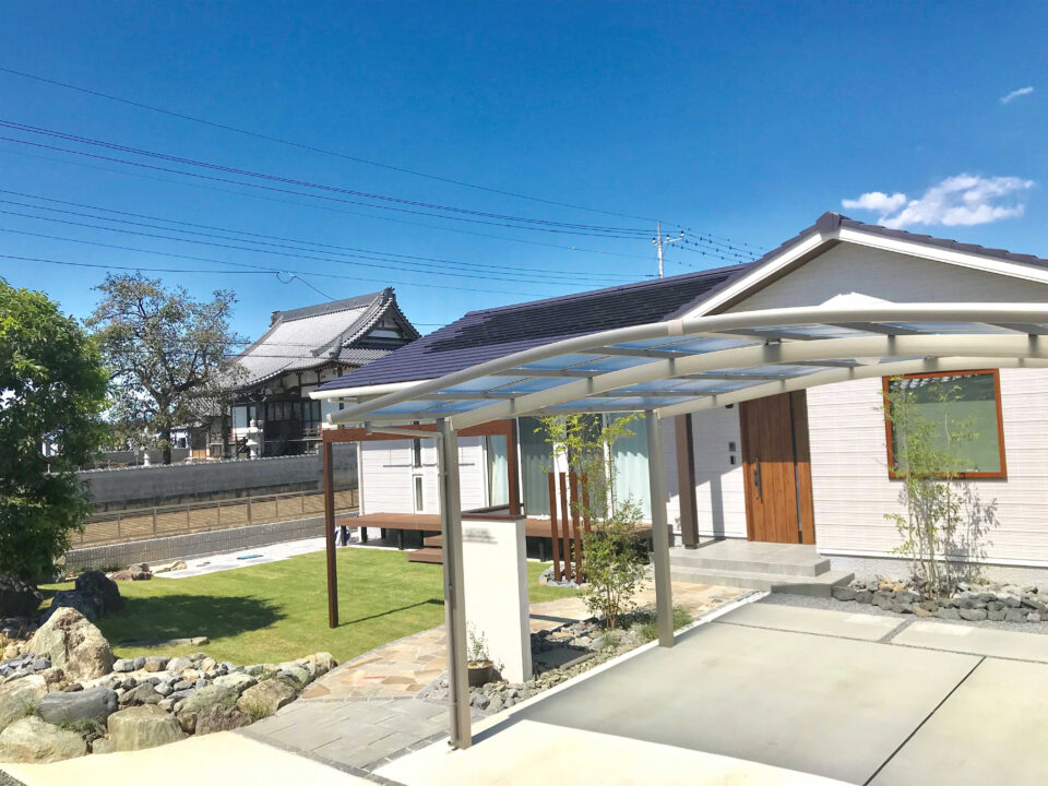 群馬県太田市わにわ|
北欧デザインの外構工事
