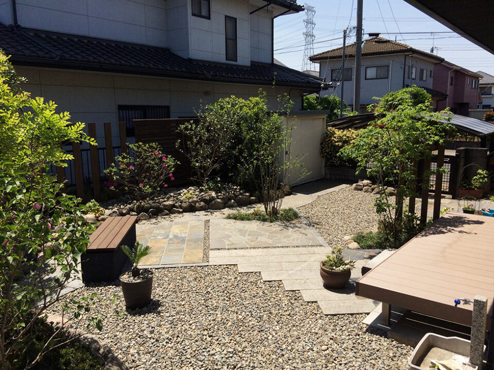太田市わにわ
庭のデザイン設計
太田市の庭のリフォーム工事
