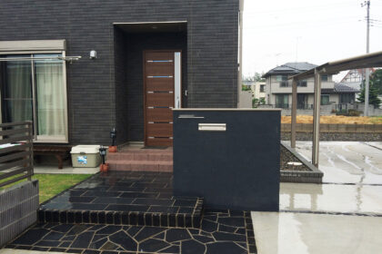 太田市わにわ お庭のデザイン設計 千代田町の外構工事