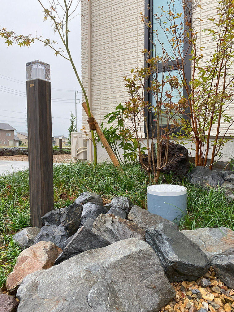 太田市外構工事と
庭工事のわにわ
前橋市ウッドデッキのある庭
アプローチの工事