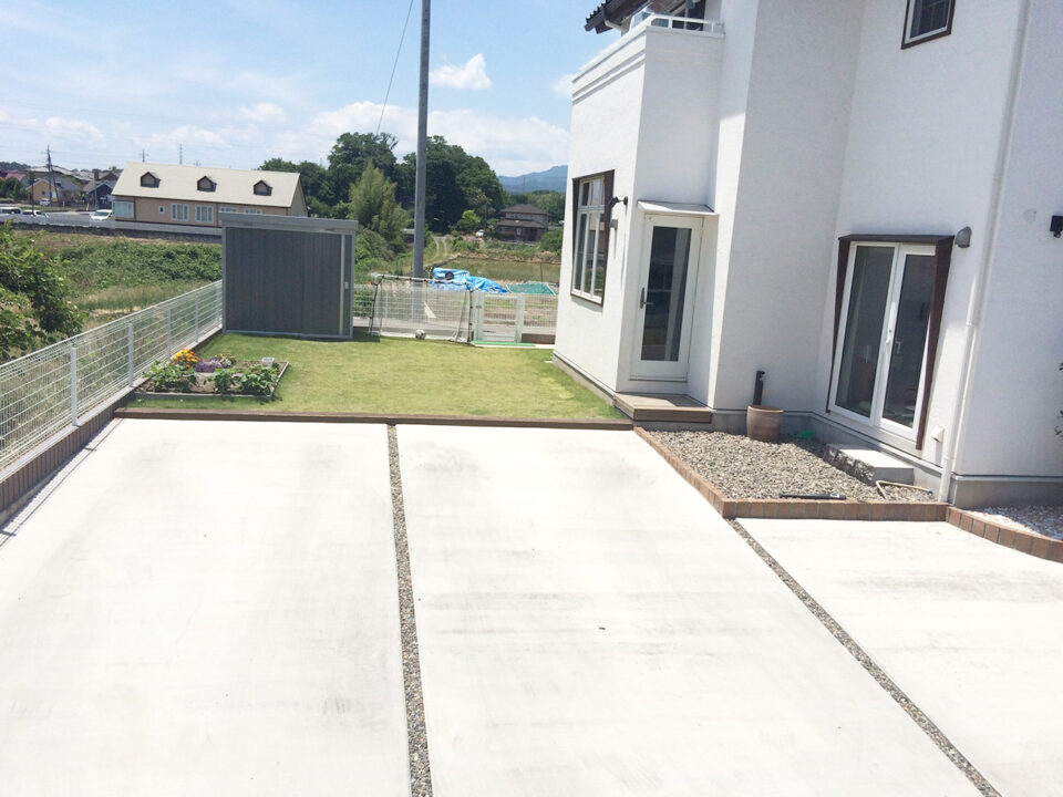 太田市わにわ
お庭デザイン設計
ヨーロッパ風外構プラン