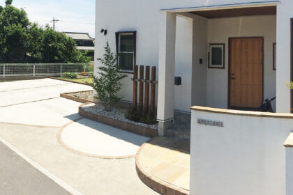 太田市わにわ お庭デザイン設計 ヨーロッパ風外構プラン