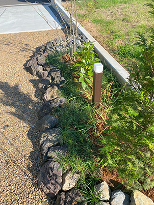 太田市外構工事と
庭工事のわにわ
前橋市ウッドデッキのある庭
アプローチの工事