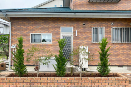 太田市わにわ お庭のデザイン設計 高崎市花壇のリフォーム植栽工事