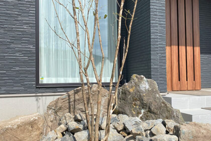 太田市わにわ 庭のデザイン設計 東吾妻町の坪庭工事