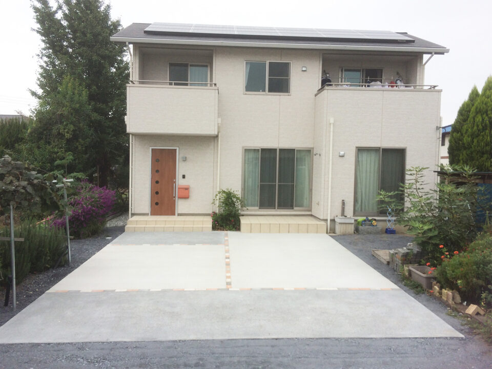 お庭のデザイン設計
太田市わにわ
玉村町の駐車場工事