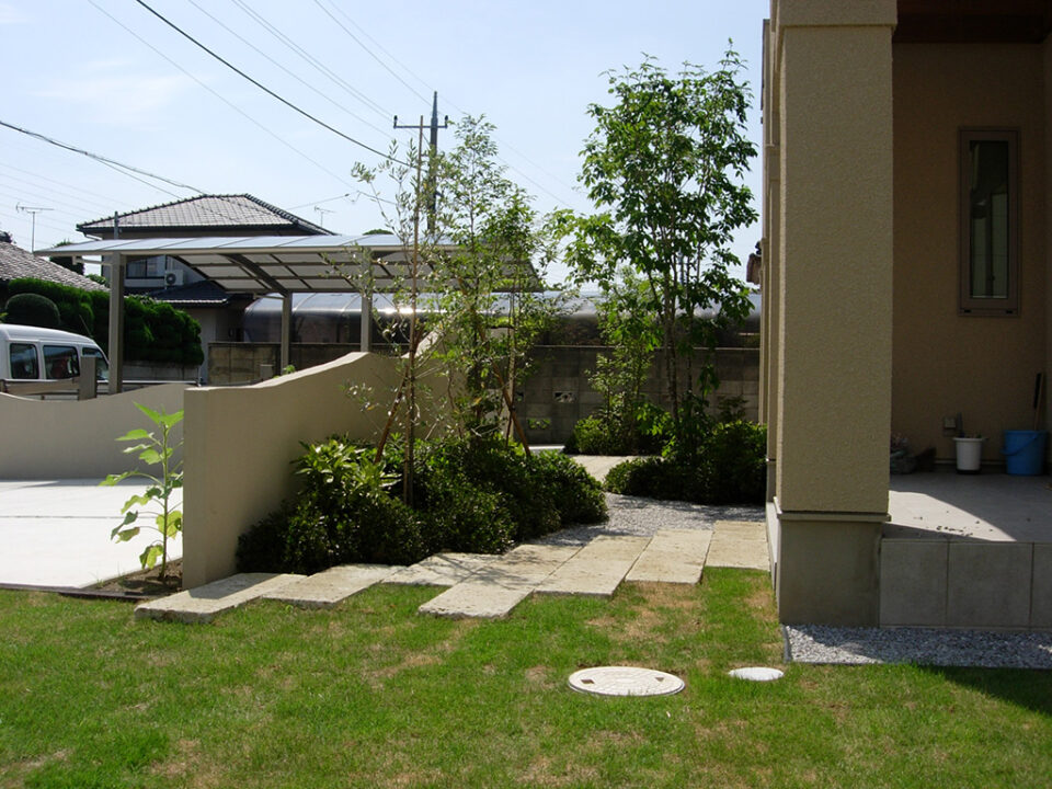 太田市わにわ
お庭のデザイン設計
太田市の植栽工事